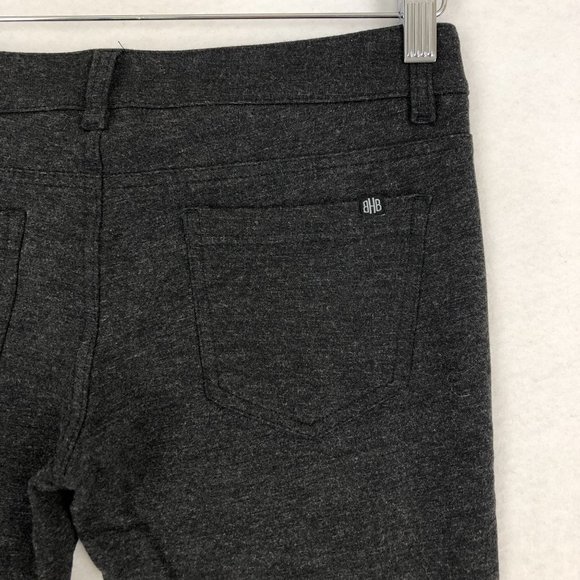Black Hearts Brigade Women's Size 27 Grey Ponte Knit Stretch Skinny Pants - Picture 4 of 11